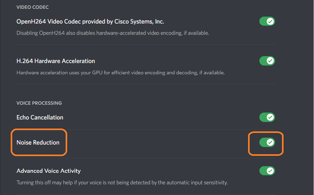 parsec discord echo cancellation not working