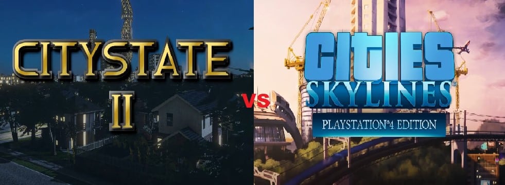 citystate 2 vs cities skylines