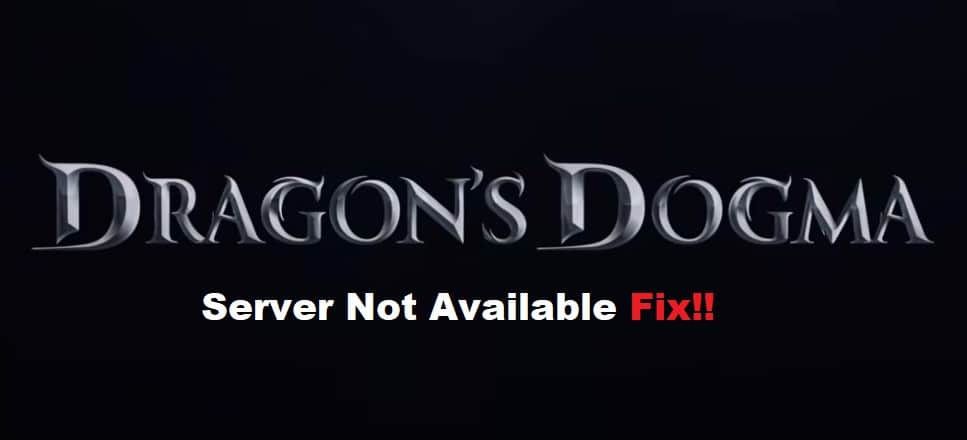 dragon's dogma server not available