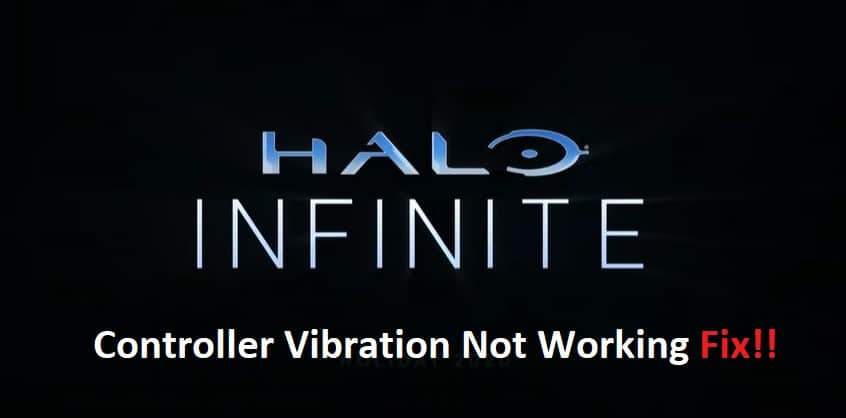 halo infinite controller vibration not working