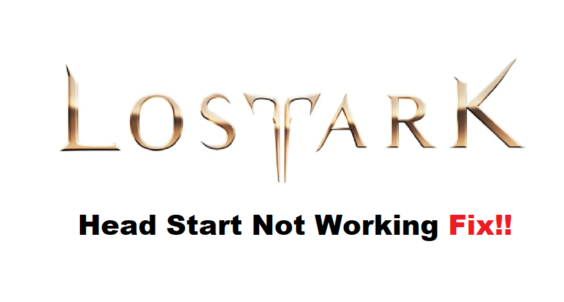 lost ark head start not working