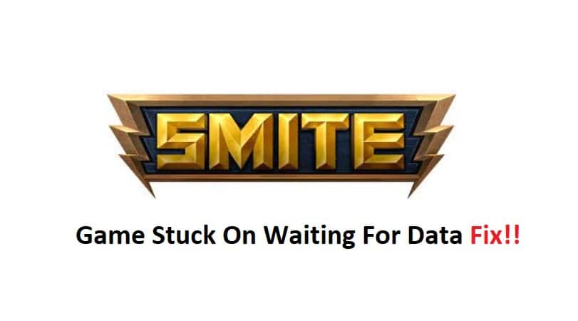 smite stuck on waiting on game data