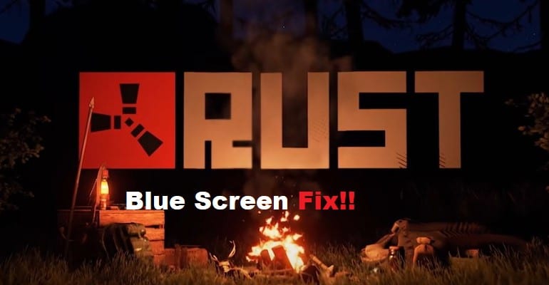 rust console blue screen fix