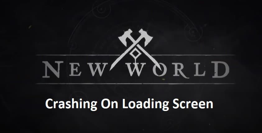 new world crashing on loading screen
