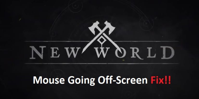 new world mouse going off screen