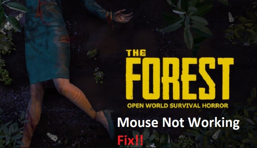 the forest mouse not working