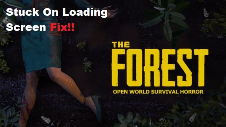 the forest stuck on loading screen