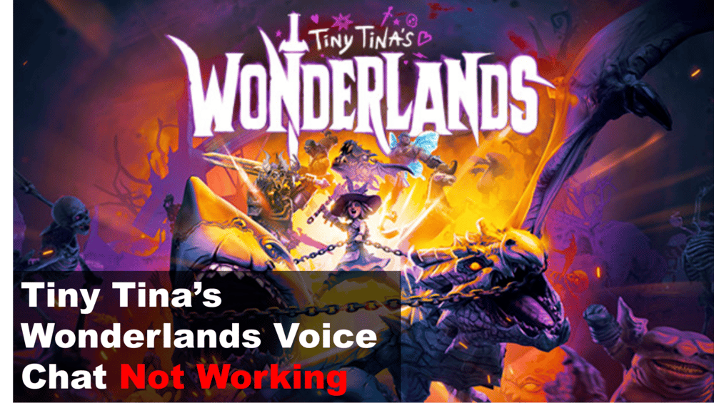 tiny tina wonderlands voice chat not working