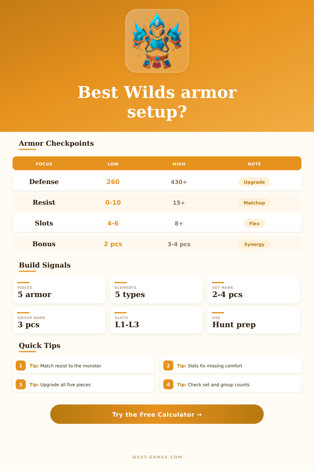 Monster Hunter Wilds Armor Calculator